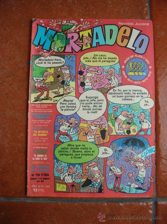 Tebeos: MORTADELO N&ordm; 233: COMANCHE - Foto 1