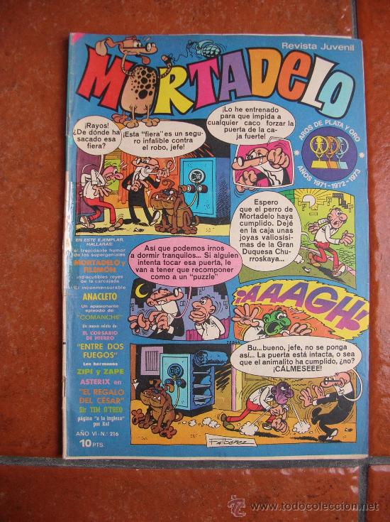 Tebeos: MORTADELO N&ordm; 216 - Foto 1
