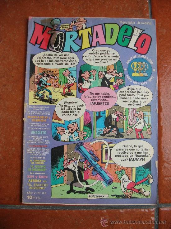 Tebeos: MORTADELO N&ordm; 195 - Foto 1