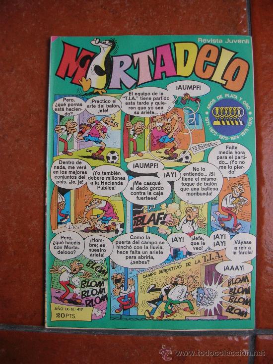 Tebeos: MORTADELO N&ordm; 417 - Foto 1