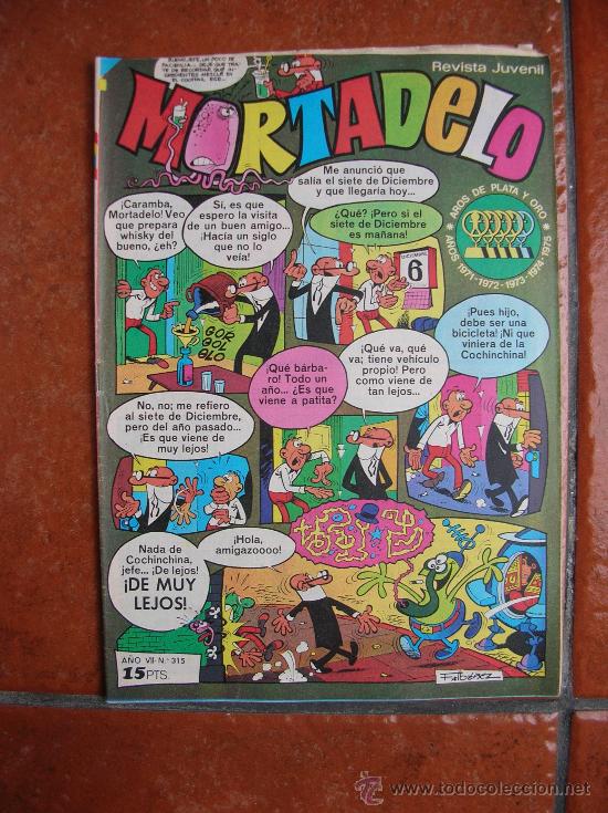 Tebeos: MORTADELO N&ordm; 315 - Foto 1