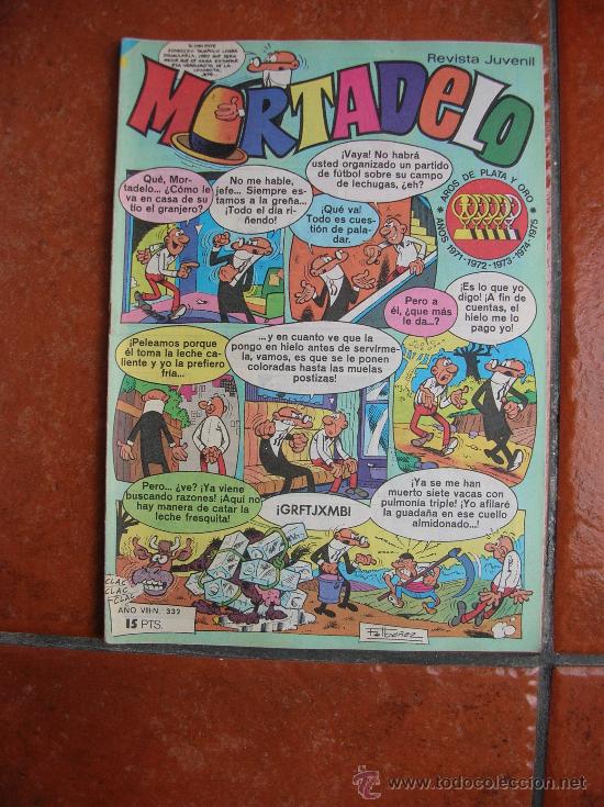 Tebeos: MORTADELO N&ordm; 332 - Foto 1