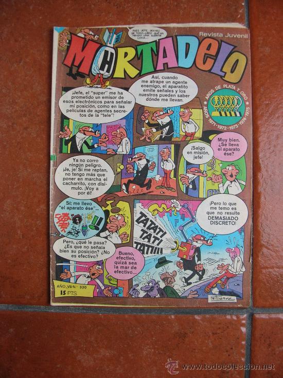 Tebeos: MORTADELO N&ordm; 330 - Foto 1