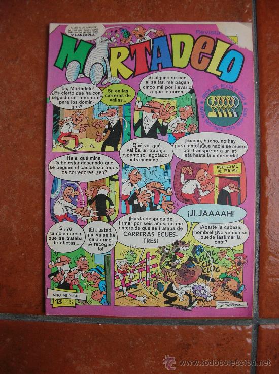 Tebeos: MORTADELO N&ordm; 311 - Foto 1