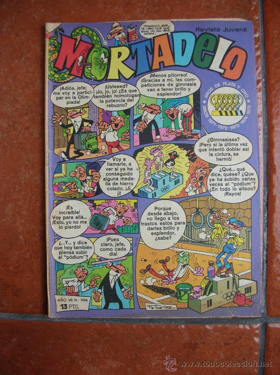 Tebeos: MORTADELO N&ordm; 306 - Foto 1