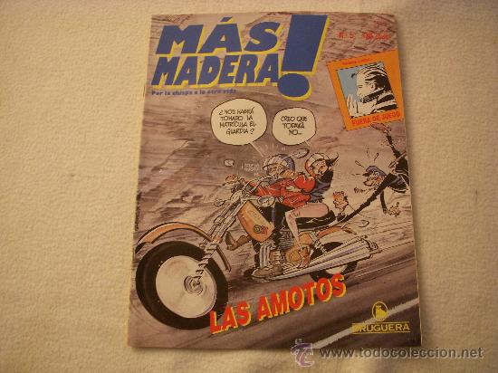 Tebeos: M&Aacute;S MADERA! N&ordm; 5, EDITORIAL BRUGUERA