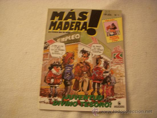 Tebeos: M&Aacute;S MADERA! N&ordm; 1, EDITORIAL BRUGUERA