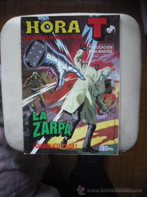 Tebeos: HORA T - LA ZARPA  - &iexcl; DIABOLICO PLAN !  NUMERO 2
