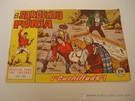 Tebeos: EL SARGENTO FURIA &rdquo;CUCHILLADA&rdquo; - Foto 1