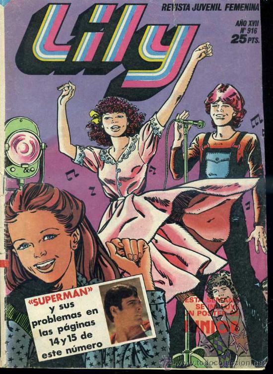 Tebeos: LILY N&ordm; 916 POSTER CENTRAL DE JUNIOR - Foto 1