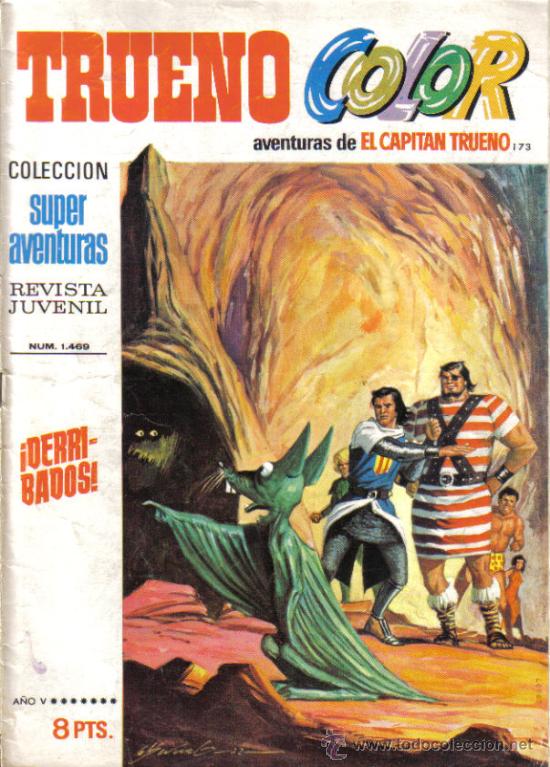 Tebeos: TRUENO COLOR N&ordm; 173. &iexcl;DERRIBADOS! LITERACOMIC. PEDIDO MINIMO 6&euro;.