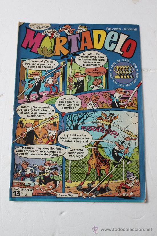 Tebeos: MORTADELO N&ordm; 287 - Foto 1