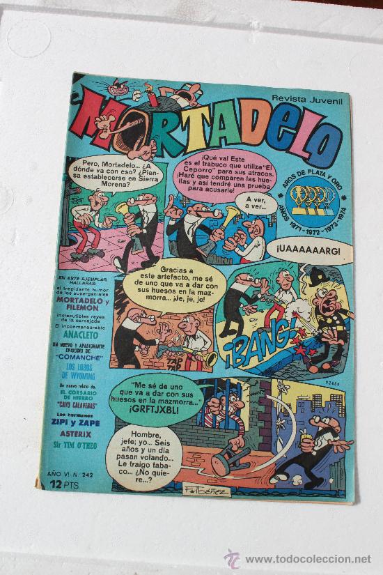 Tebeos: MORTADELO N&ordm; 242 - Foto 1
