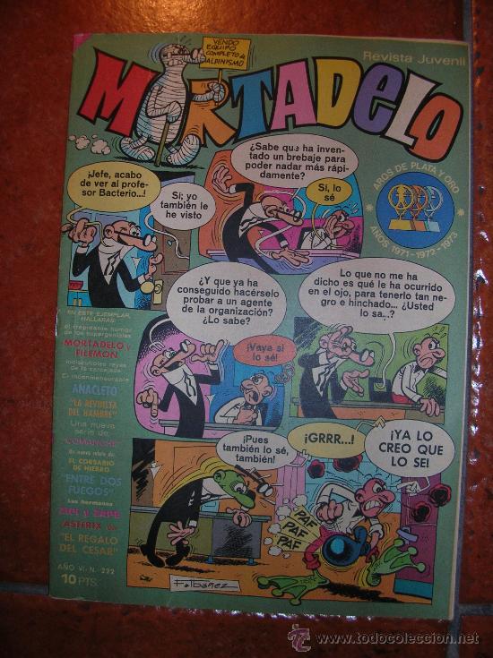 Tebeos: MORTADELO N&ordm; 222 - Foto 1