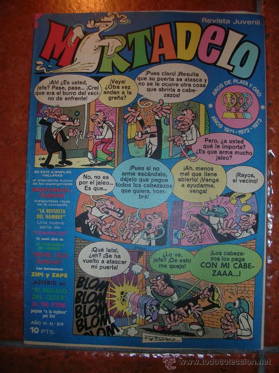 Tebeos: MORTADELO N&ordm; 219 - Foto 1