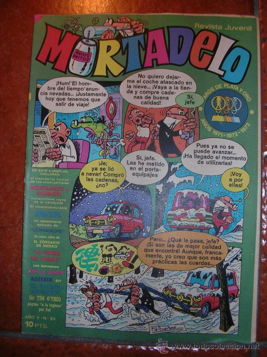 Tebeos: MORTADELO N&ordm; 211 - Foto 1