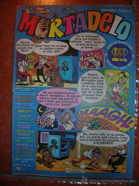Tebeos: MORTADELO N&ordm; 216 - Foto 1