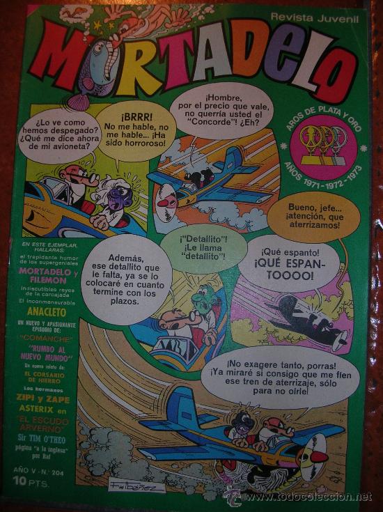Tebeos: MORTADELO N&ordm; 204 - Foto 1