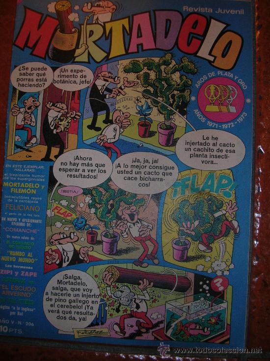 Tebeos: MORTADELO N&ordm; 206 - Foto 1
