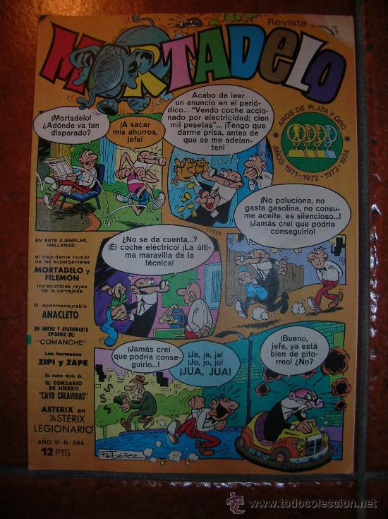 Tebeos: MORTADELO N&ordm; 244 - Foto 1
