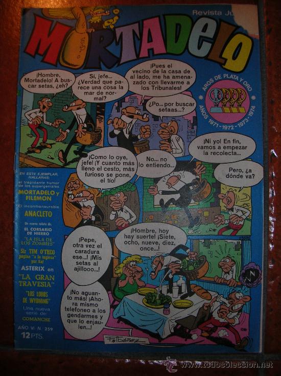 Tebeos: MORTADELO N&ordm; 259 - Foto 1