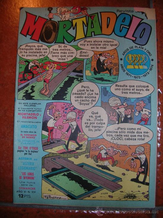 Tebeos: MORTADELO N&ordm; 251 - Foto 1