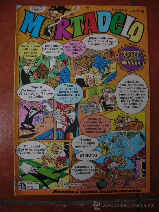 Tebeos: MORTADELO N&ordm; 288 - Foto 1