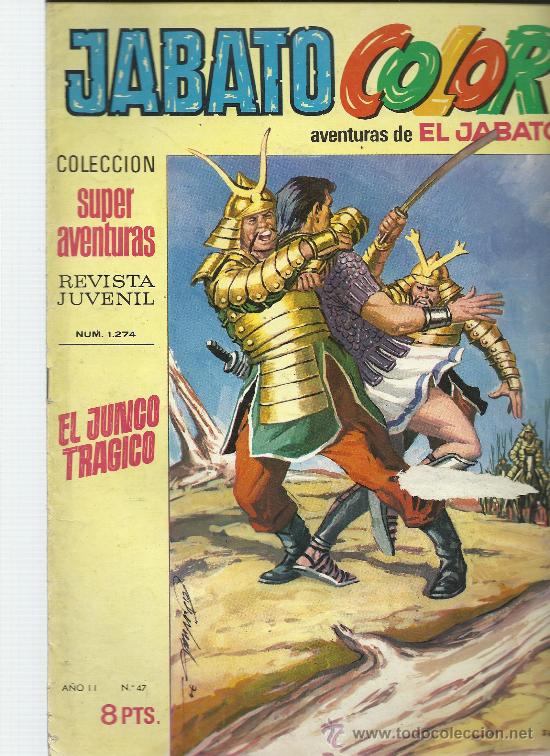 Tebeos: COMIC JABATO N&ordm;  47  A&Ntilde;O II   EL JUNCO TRAGICO - Foto 1