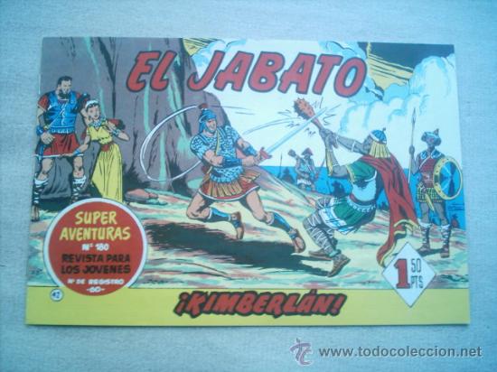 Tebeos: JABATO N&ordm; 42 REEDICION FACSIMIL EDICIONES B 1991 - Foto 1