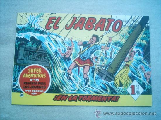 Tebeos: JABATO N&ordm; 40 REEDICION FACSIMIL EDICIONES B 1991 - Foto 1