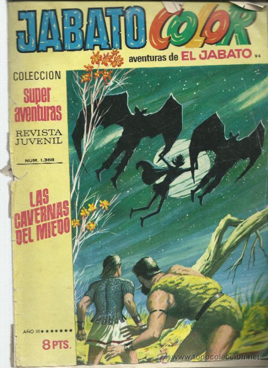 Tebeos: COMIC JABATO A&Ntilde;O V 1971 n&ordm; 94  LAS CAVERNAS DEL MIEDO - Foto 1
