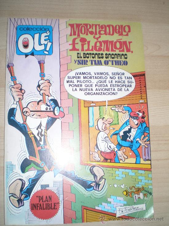 Tebeos: MORTADELO Y FILEMON PLAN INFALIBLE - Foto 1