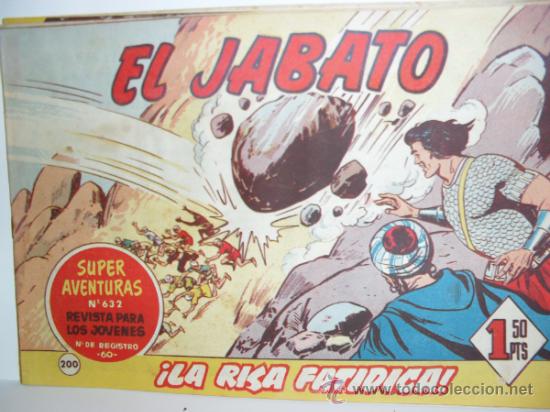 Tebeos: EL JABATO.N&ordm;200.ORIGINAL - Foto 1