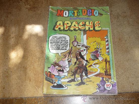 Tebeos: MORTADELO ESPECIAL APACHE 90 PTS 1982 - Foto 1