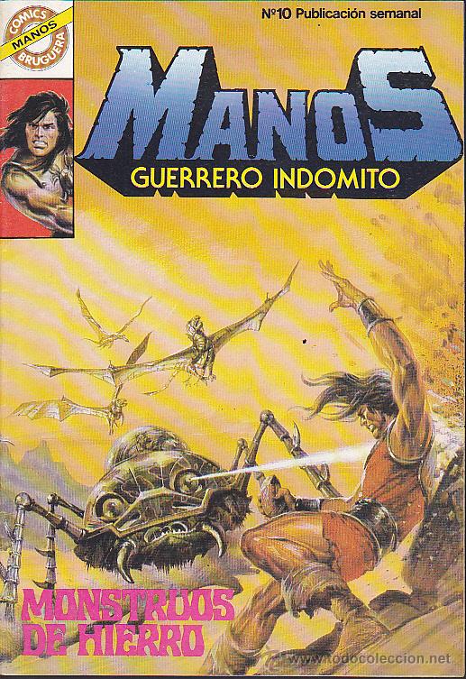 Tebeos: COMICS BRUGUERA MANOS N&ordm; 10 - Foto 1