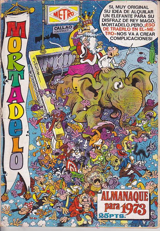 Tebeos: MORTADELO ALAMANQUE 1973 - Foto 1