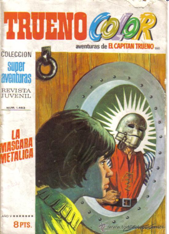 Tebeos: TRUENO COLOR N&ordm; 180. LA MASCARA METALICA. LITERACOMIC. PEDIDO MINIMO 6&euro;