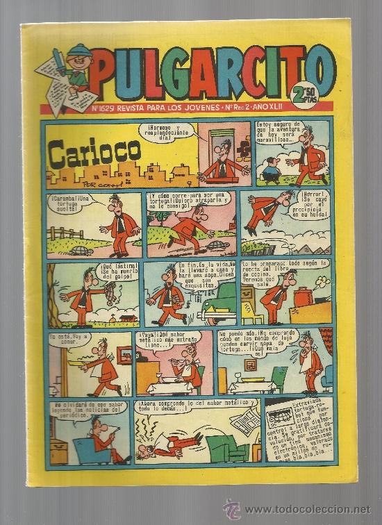 Tebeos: PULGARCITO  N&ordm; 1629 - Foto 1