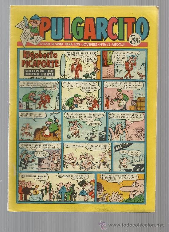 Tebeos: PULGARCITO  N&ordm; 1640 - Foto 1