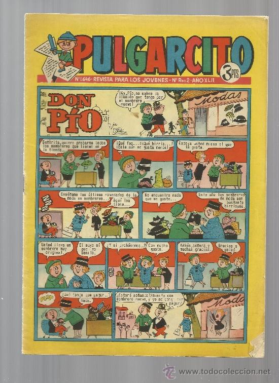 Tebeos: PULGARCITO  N&ordm; 1646 - Foto 1