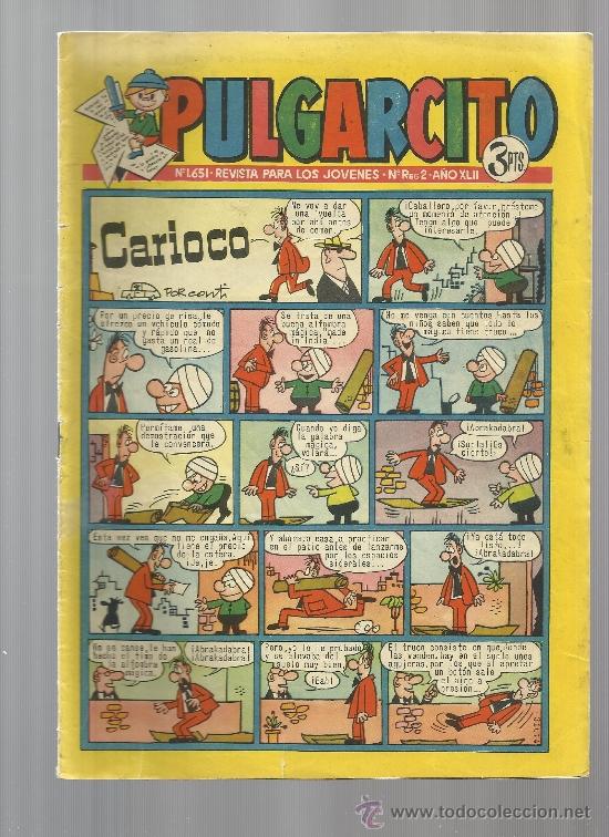 Tebeos: PULGARCITO  N&ordm; 1651 - Foto 1