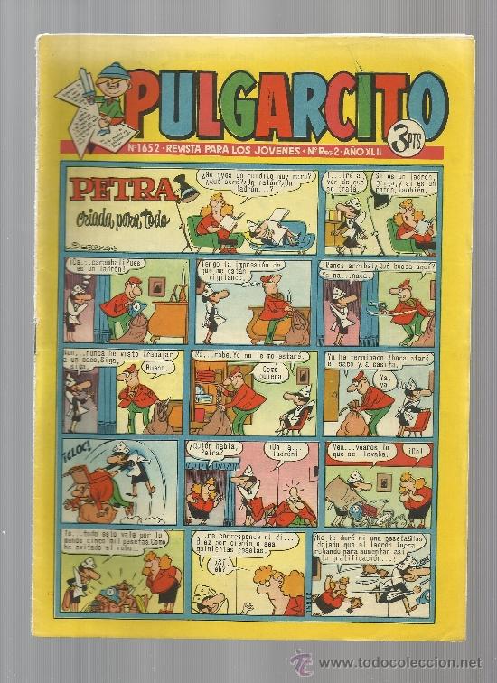 Tebeos: PULGARCITO  N&ordm; 1652 - Foto 1