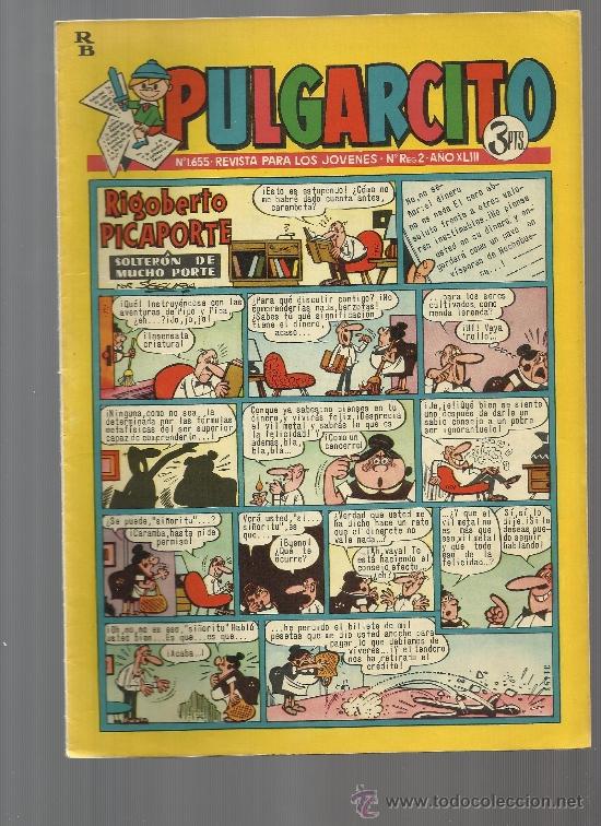 Tebeos: PULGARCITO  N&ordm; 1655 - Foto 1