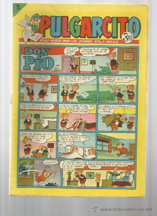 Tebeos: PULGARCITO  N&ordm; 1667 - Foto 1