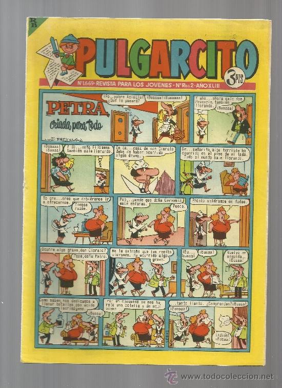 Tebeos: PULGARCITO  N&ordm; 1669 - Foto 1