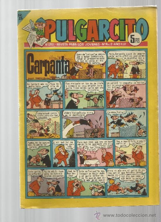 Tebeos: PULGARCITO N&ordm; 1793 - Foto 1