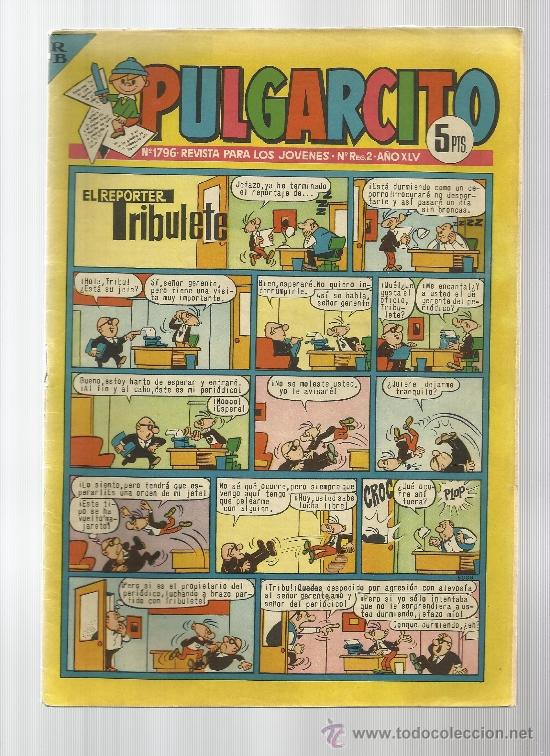 Tebeos: PULGARCITO N&ordm; 1796 - Foto 1