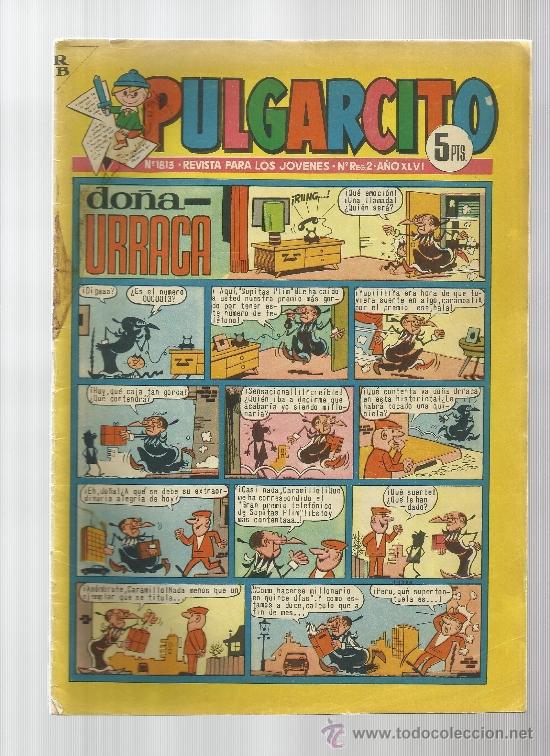 Tebeos: PULGARCITO N&ordm; 1813 - Foto 1