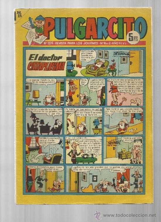 Tebeos: PULGARCITO N&ordm; 1824 - Foto 1