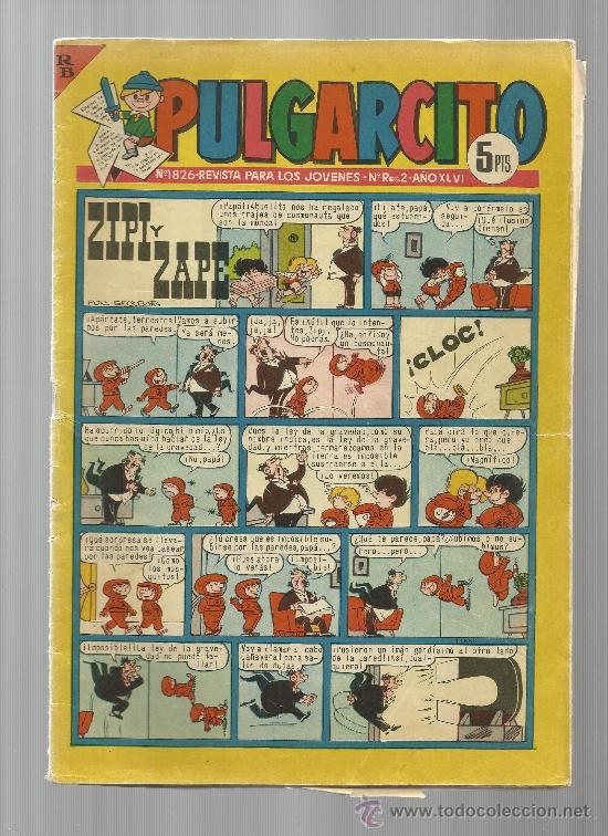 Tebeos: PULGARCITO N&ordm; 1826 - Foto 1